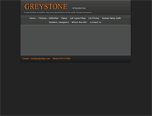 Tablet Screenshot of greystoneofellijay.com